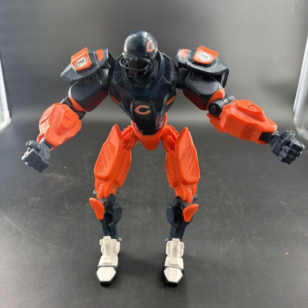 Chicago Bears Team Cleatus V2.0 Fox Sports Robot Figure Football NFL